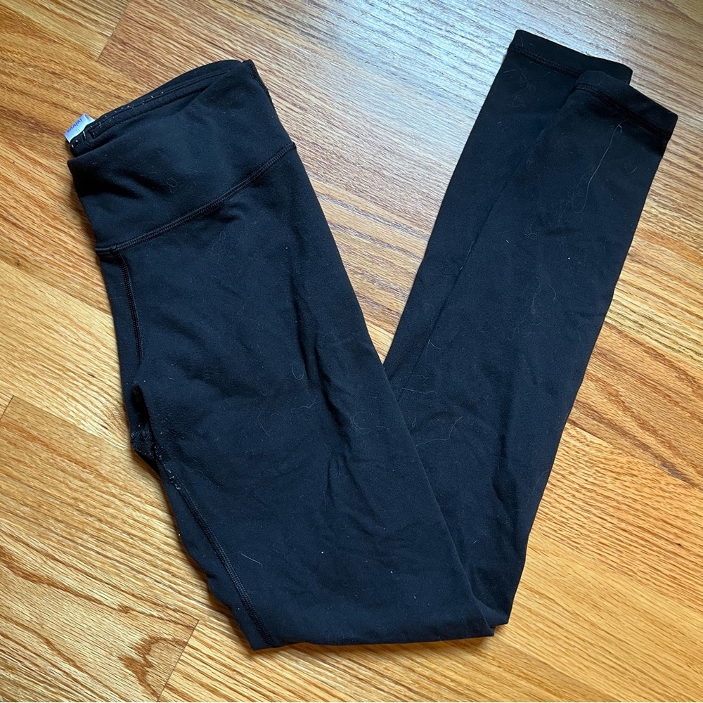 Ivivva by lululemon girls black leggings size 12